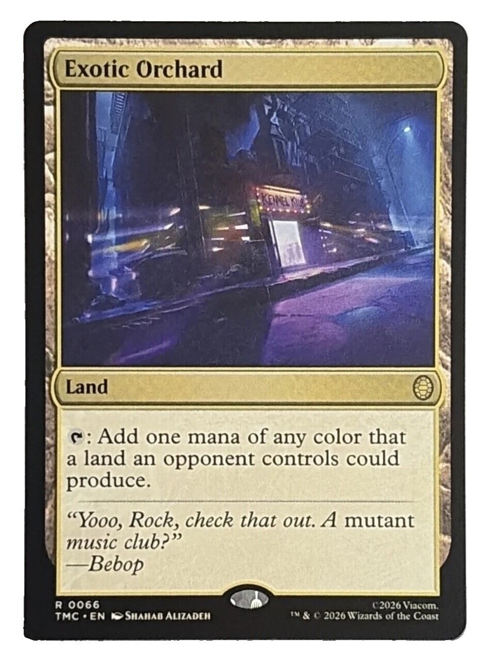 Exotic Orchard Commander: Teenage Mutant Ninja Turtles Regular